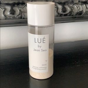 Lue by Jean Seo. Erase cleansing exfoliate.